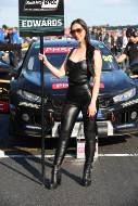 Grid Girl for Jade Edwards (GBR) - Rich Energy BTC Racing Honda Civic Type R